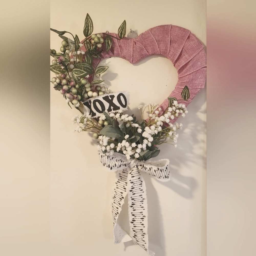 Heart wreath